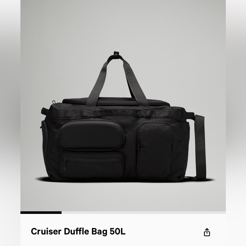 NWT Lululemon Cruiser Duffle Bag 50L